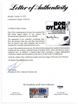 Bob Dylan Signed Album ''The Times They Are A-Changin''' -- With Roger Epperson, Jeff Rosen & PSA/DNA COAs